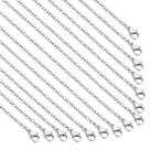 Corrente de colar Toscalina de aço inoxidável de 18 polegadas (pacote com 30) Corrente de colar Toscalina de aço inoxidável de 18 polegadas (pacote com 30)