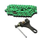 Corrente De Moto 420 Com 106 Elos Para 50cc a 125cc SSR TaoTao Coolster Apollo Baja Go Kart Mini