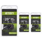 Corrente de motosserra 8TEN 50 cm 1,3 mm 3/8 72DL para Stihl 024 Husqvarna