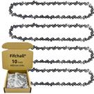 Corrente de motosserra de 10 polegadas S40 3/8 LP Pitch .050 Gauge 40 Links x4 Corrente de motosserra de 10 polegadas S40 3/8 LP Pitch .050 Gauge 40 Links x4