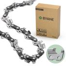 Corrente de motosserra de metal duro BYANE 18 polegadas 3/8 LP 0,050 polegadas 61DL