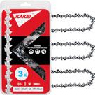 Corrente de motosserra KAKEI de 18 polegadas, calibre 0,63, calibre 325, 68 elos