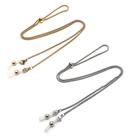 Corrente de óculos DECKER Metal Gold and Silver para mulheres