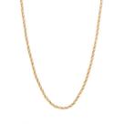 Corrente de ouro 18k Cordão Tricolor 45 Cm