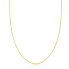 Corrente de Ouro 18K Elo Português MACIÇA FINA 45 Cm