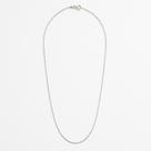 Corrente De Prata 925 Veneziana 50cm Masculina/Feminina