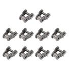Corrente de rolos Offset Half Link 10 peças 60 3/4 polegadas com passo
