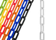 Corrente de segurança de plástico US Weight 2 x 30 m com SunShield UV Tech