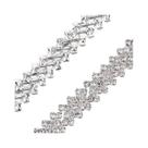 Corrente De Strass Garra De Cristal 90CM 1 Jarda Para Costurar Em Roupas, Motivos DIY E Acessórios