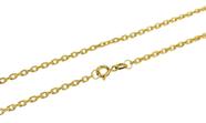 Corrente Elo Cadeado Oca Em Ouro 18k