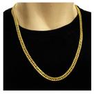 Corrente Elos Duplos Masculina Banhada Ouro 18k Aço Inox 316l Corrente Elos Duplos Masculina Banhada Ouro 18k Aço Inox 316l