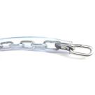 Corrente Encapada Cristal 6,5 Mm X 0,60 Cm P/portao,bike