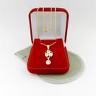 Corrente Feminina 40/45cm 1mm Zirconia Folheado Ouro 18k CR571