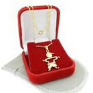 Corrente Feminina 50cm 1mm Menino Folheado Ouro 18k CR786