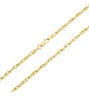 Corrente Feminina Dupla Alongada 45cm Reforçada 2mm Ouro 18k 750