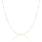 Corrente Feminina Elo Português 50cm Ouro 18k 750 Maciço