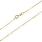 Corrente Feminina Esteira Italiana 45cm 1,4mm Ouro 18k 750