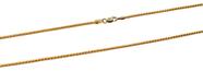Corrente Feminina Maciça Cordão Pipoca De Ouro 18k 45cm