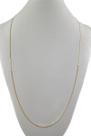 Corrente Feminina Piastrine 1.6 70 Cm Ouro 18k 750 Colar