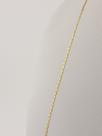 Corrente Feminina Piastrine Ouro 18k 750 1.3 Mm 60 Cm