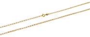 Corrente Feminina Portuguesa 2,10mm 45cm Ouro18k