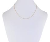 Corrente Feminina Tijolinho 40 Cm Ouro 18k 750 Certificado