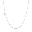 Corrente Feminina Veneziana 45cm Italiana De Prata 925