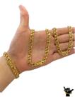 Corrente Friso 8mm + Pulseira - Banhado a Ouro 18k