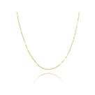 Corrente Gargantilha Colar Coffee 45cm Feminina Ouro 18k 750 Corrente Gargantilha Colar Coffee 45cm Feminina Ouro 18k 750
