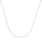 Corrente Gargantilha Portuguesa 50cm Ouro Branco 18k