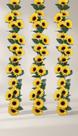 Corrente Girassol Artificial 2,25m 16 Flores