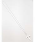 Corrente Grumet 2mm 60cm C/cruz Crucifixo Prata Legitima 925