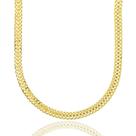 Corrente Grumet Soldada 50cm 6mm Fecho Canhão Grosso Banhado a Ouro 18k Corrente Grumet Soldada 50cm 6mm Fecho Canhão Grosso Banhado a Ouro 18k