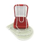 Corrente Masculina 60cm 3mm Pulseira Folheada Prata CR696