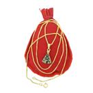 Corrente Masculina 70cm 1mm N. S. Aparecida Folheado Ouro 18k CR720