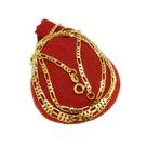 Corrente Masculina 80cm 2mm Largura Folheada Ouro 18k CR717