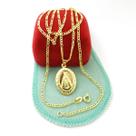 Corrente Masculina 80cm 2mm NS Aparecida Folheado Ouro 18k CR716