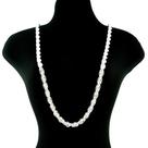 Corrente Masculina 80cm 5mm Largura Folheada Prata CR137