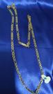 Corrente masculina, banahdo no ouro 18kl. 60cm. Corrente masculina, banahdo no ouro 18kl. 60cm.