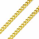 Corrente Masculina Cordão Grumet 70 Cm Ouro 18k 750 Colar