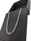 Corrente masculina figaro 65cm inox 4mm com caixinha 90552