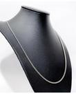 Corrente Masculina Fina 3X1 Prata Cordão Aço Inox