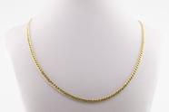 Corrente Masculina Grumet 3.7 70 Cm Ouro 18k 750 Certificado