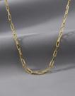 Corrente Masculina Neromen Brecia Banho Ouro 18k 70cm