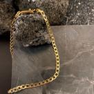 Corrente Masculina Neromen Grumet Médio Banho Ouro 18k 70cm