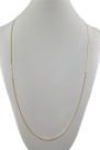 Corrente Masculina Piastrine 1.6 70 Cm Ouro 18k 750 Colar