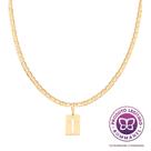 Corrente Masculina Rommanel Diamantada Tamanho 60cm Com Pingente Cruz