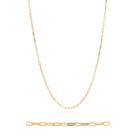Corrente Masculina Rommanel Tamanho 50 Banhado A Ouro 18k