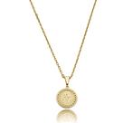 Corrente Masculina São Bento Banho Ouro 18k Elo Cadeado 70cm