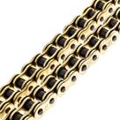 Corrente NICHE Gold 525 X-Ring 110 Links para Honda, Kawasaki, Suzuki